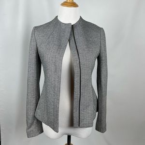 Theory sculpted chevron jacket